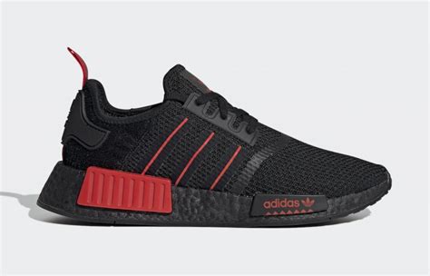 adidas mnd r1 herren schwarz rot|NMD R1 adidas Originals Shoes.